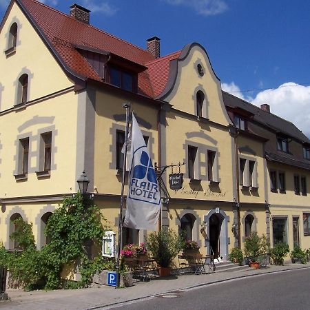 Hotel-Gasthof Die Post Brennerei Frankenhoehe Schillingsfuerst Ngoại thất bức ảnh