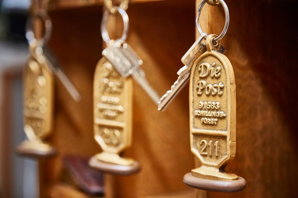 Hotel-Gasthof Die Post Brennerei Frankenhoehe Schillingsfuerst Ngoại thất bức ảnh